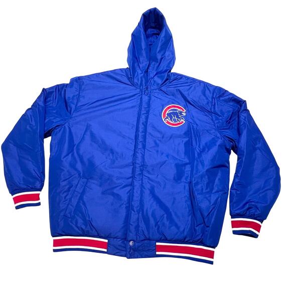 Chicago Cubs World Series Champions Reversible Poly-Twill Fleece Jacket XXL New - Picture 3 of 11